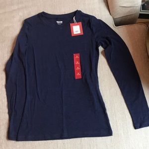 Soft navy long sleeve